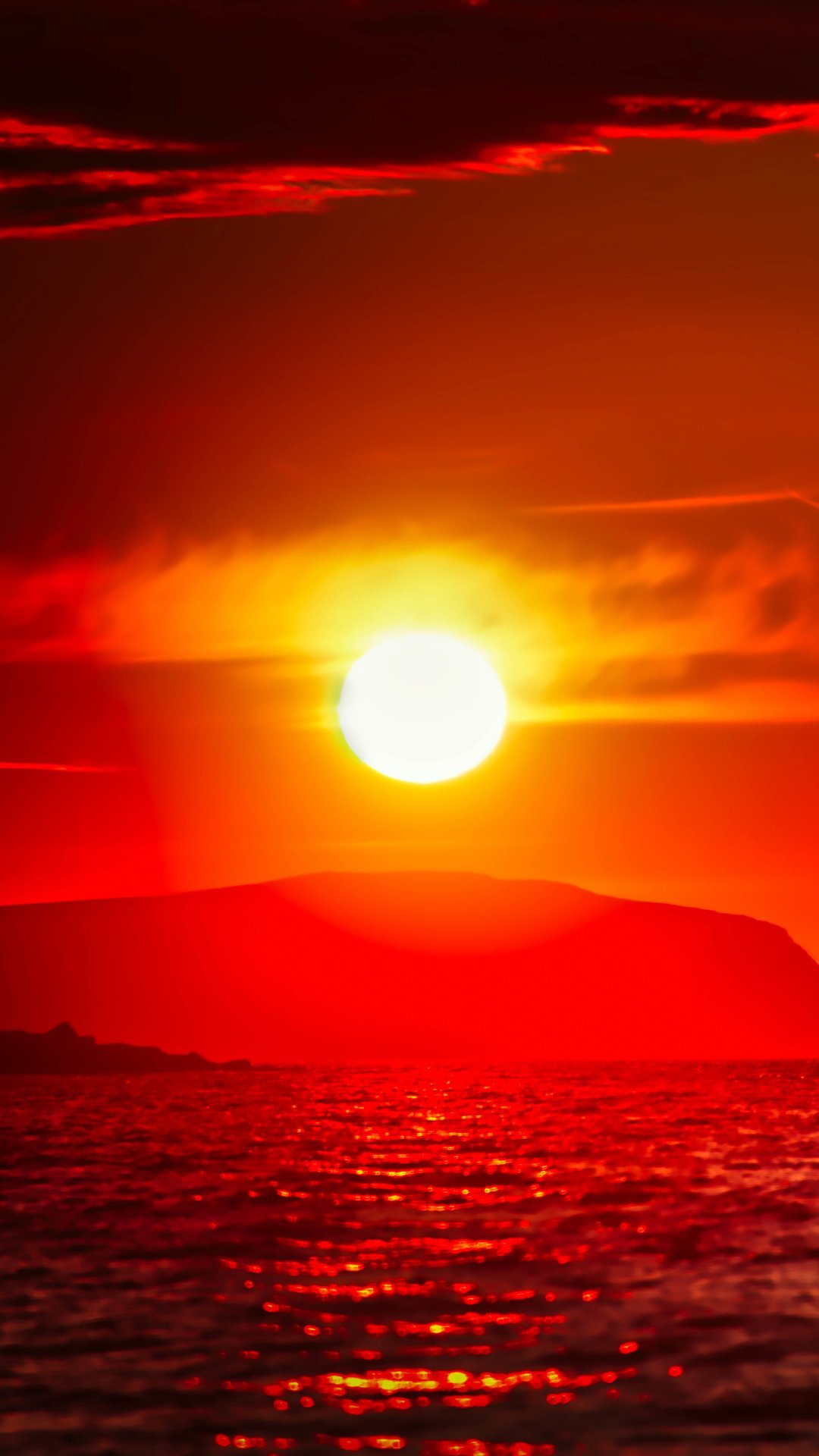 Download Sun Nature Phone Wallpaper