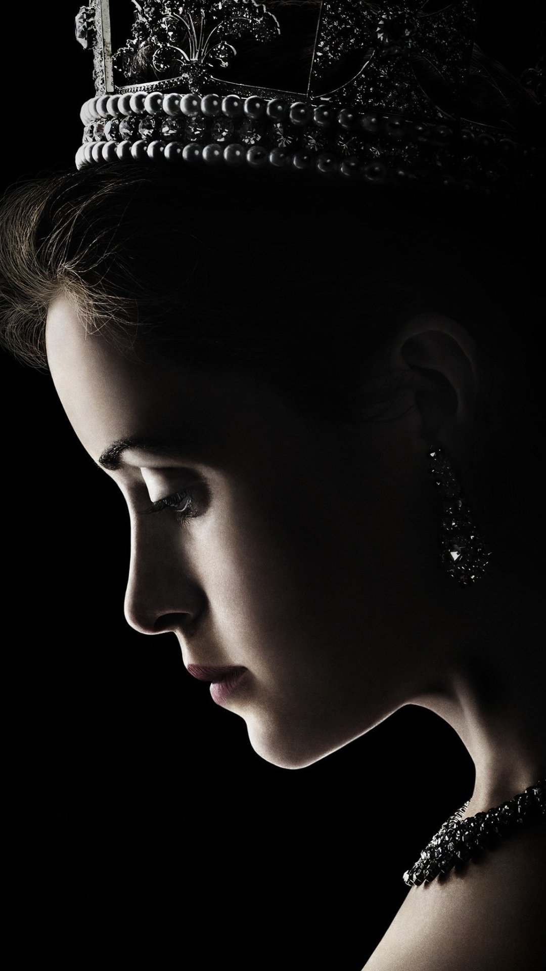 Download Queen Elizabeth II Claire Foy TV Show The Crown Phone Wallpaper