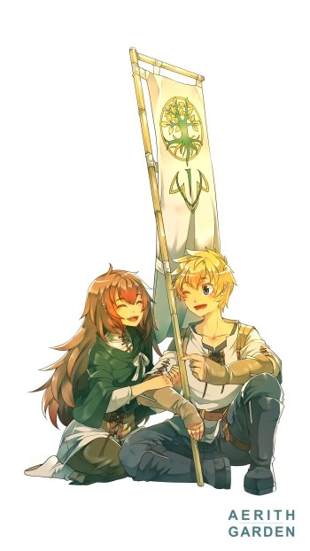  Aerith Garden Smartphone Wallpaper