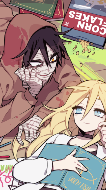 Zack (Angels Of Death) Rachel Gardner Anime Angels of Death Phone Wallpaper