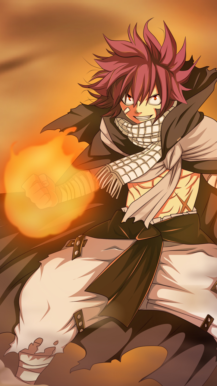 Natsu, anime, fairy tail, HD phone wallpaper