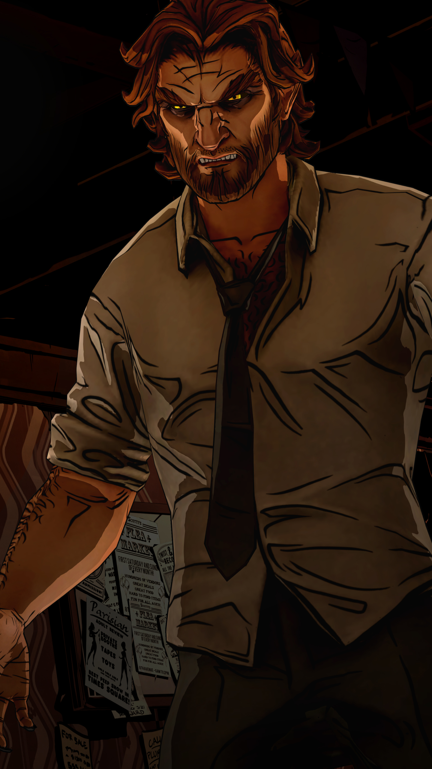 The Wolf Among Us Phone Wallpaper