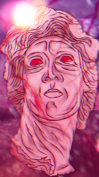 retro pink aesthetic artistic vaporwave Phone Wallpaper