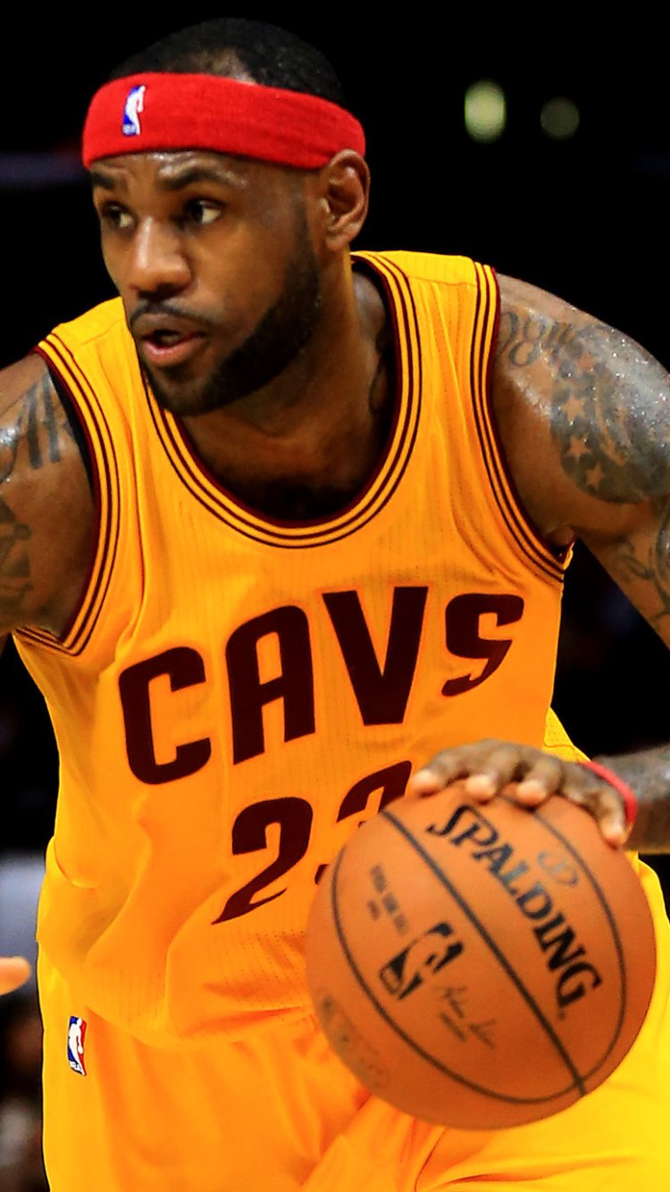 Download LeBron James Sports Phone Wallpaper