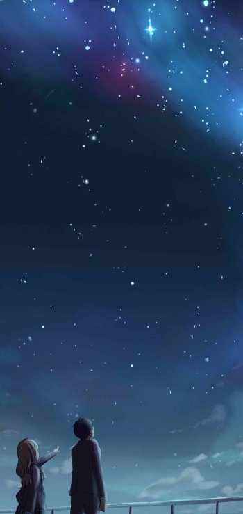 Anime Your Lie in April Phone Wallpaper