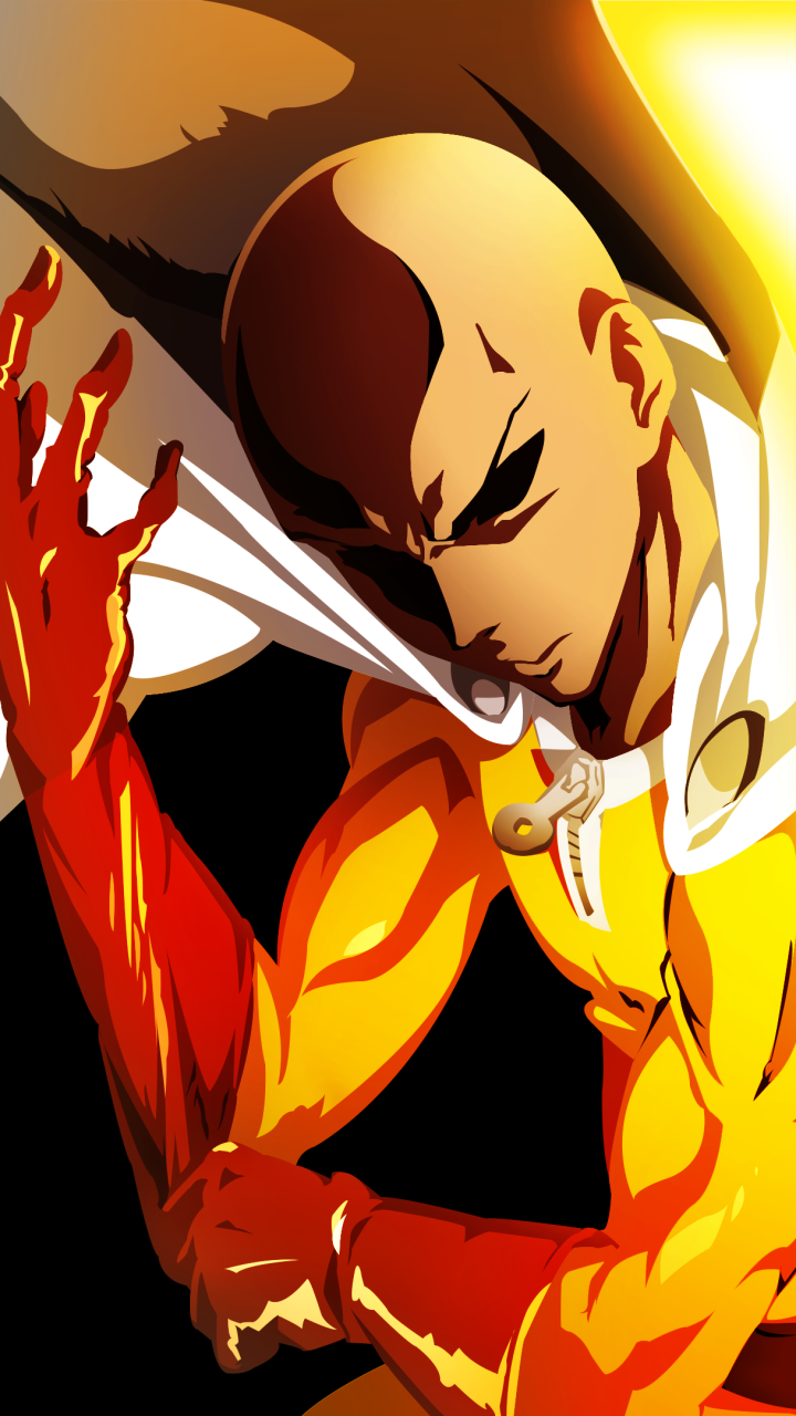 Anime One-Punch Man, Saitama (One-Punch Man), 1080x2160 Phone HD