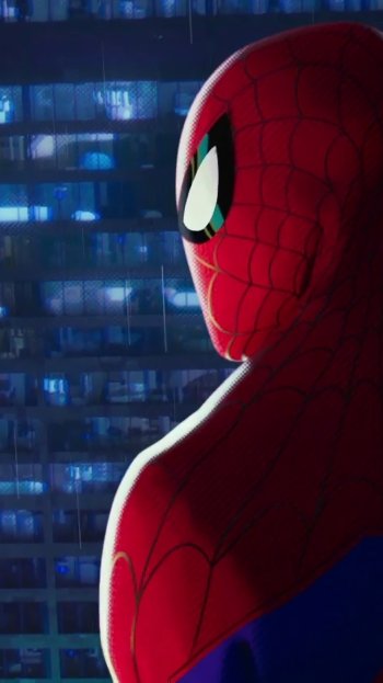 spider man Peter Parker movie Spider-Man: Into The Spider-Verse Phone Wallpaper
