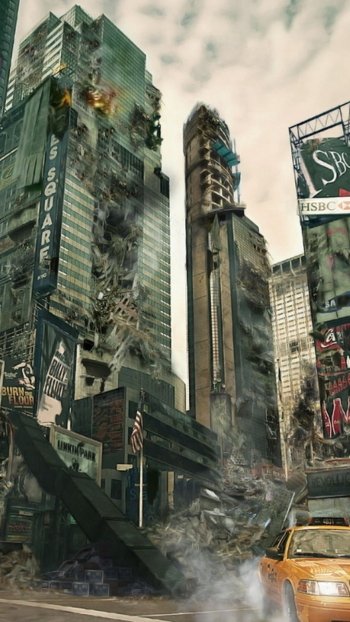 Sci Fi post apocalyptic Phone Wallpaper