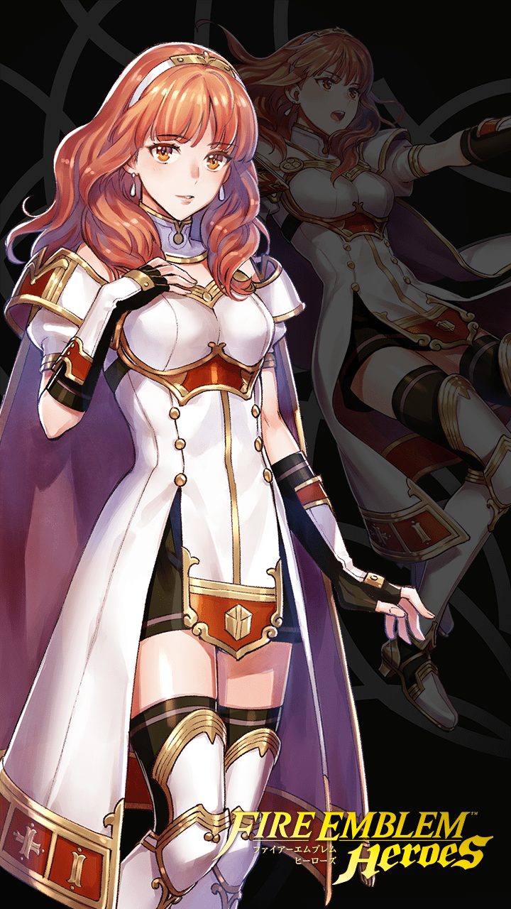 Download Celica (Fire Emblem) Video Game Fire Emblem Heroes Phone Wallpaper