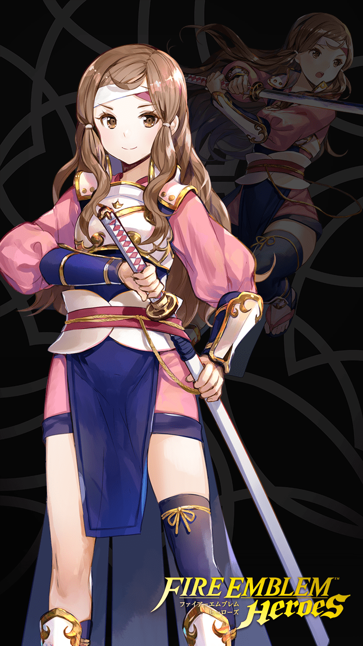 Download Hana (Fire Emblem) Video Game Fire Emblem Heroes Phone Wallpaper