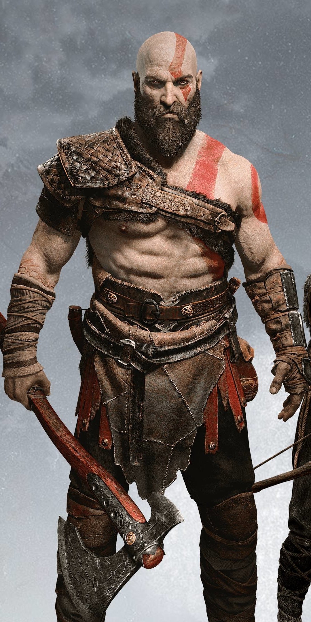 Download Kratos (God Of War) Video Game God Of War (2018) Phone Wallpaper
