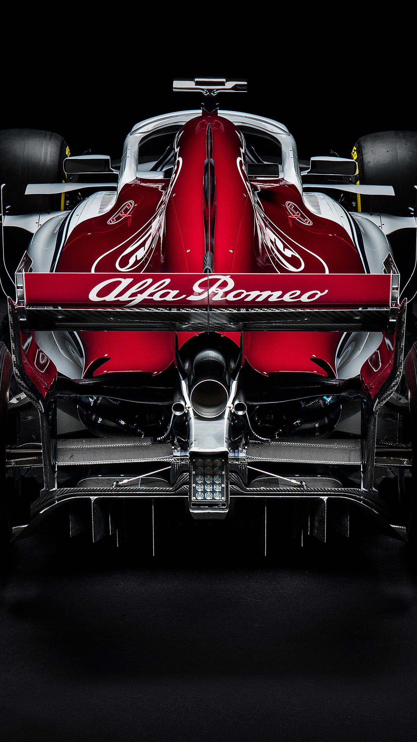 Sports F1 Racing Alfa Romeo Car Race Car (1440x2560) Phone Wallpaper. 