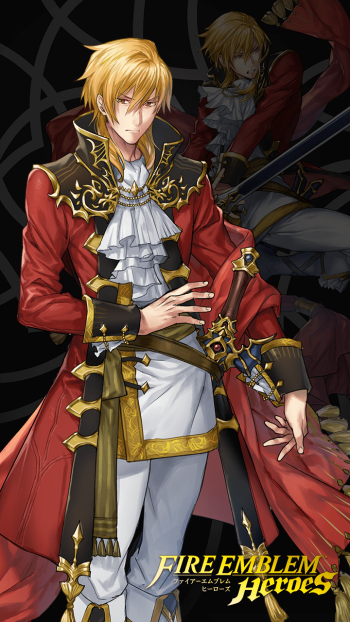 Eldigan (Fire Emblem) video game Fire Emblem Heroes Phone Wallpaper