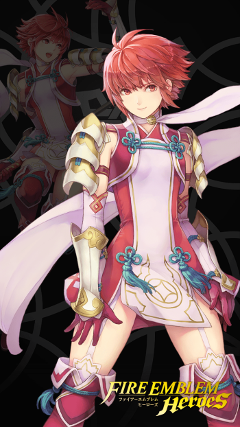 Hinoka (Fire Emblem) video game Fire Emblem Heroes Phone Wallpaper