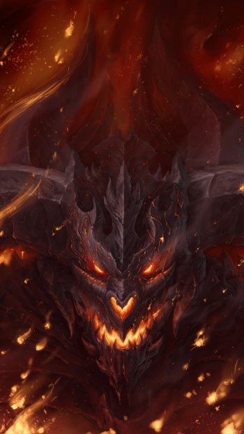 dark demon Phone Wallpaper