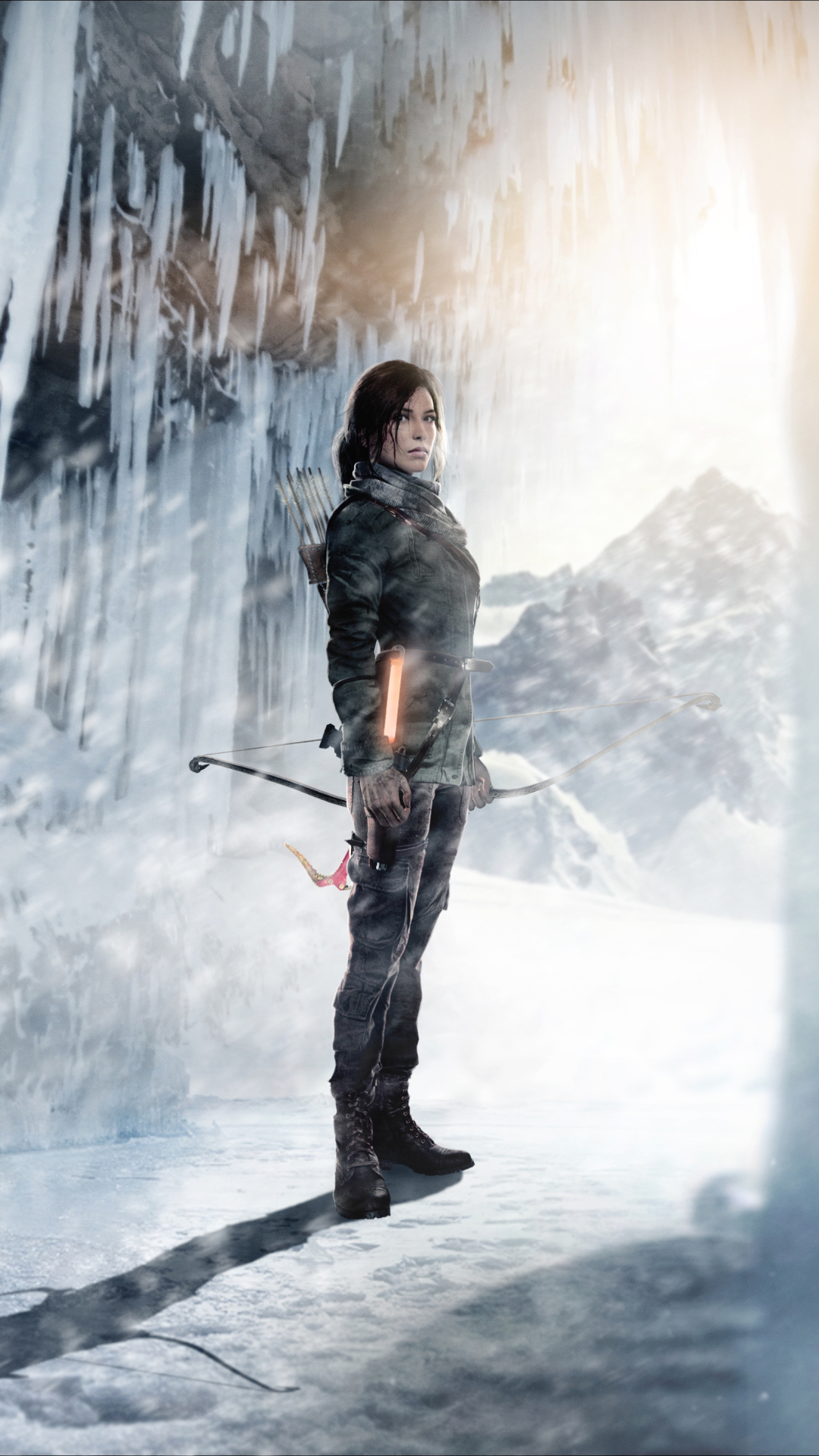 Download Winter Ice Woman Warrior Lara Croft Tomb Raider Video Game ...