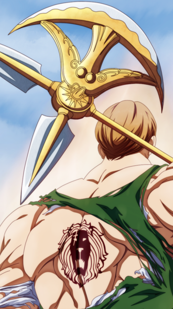 Escanor (The Seven Deadly Sins) Anime The Seven Deadly Sins Phone Wallpaper