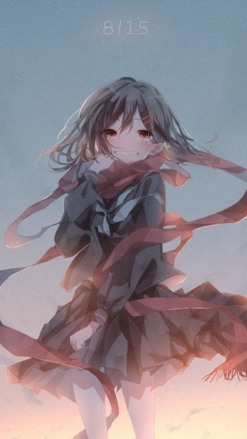 Ayano Tateyama Anime Kagerou Project Phone Wallpaper