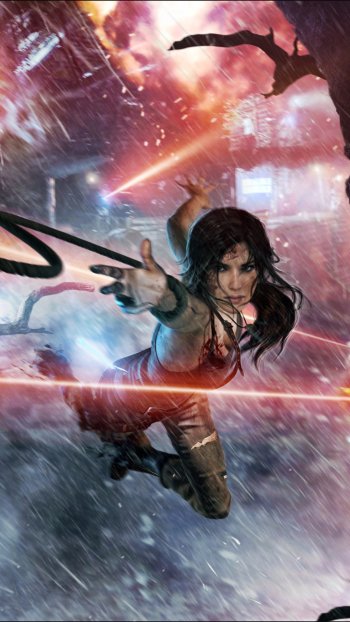 Lara Croft Tomb Raider video game Rise of the Tomb Raider Phone Wallpaper