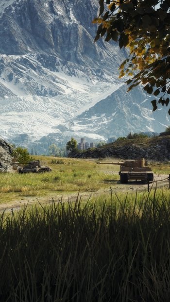 tank video game World of Tanks Phone Wallpaper