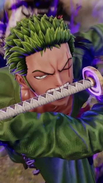 Roronoa Zoro video game Jump Force Phone Wallpaper