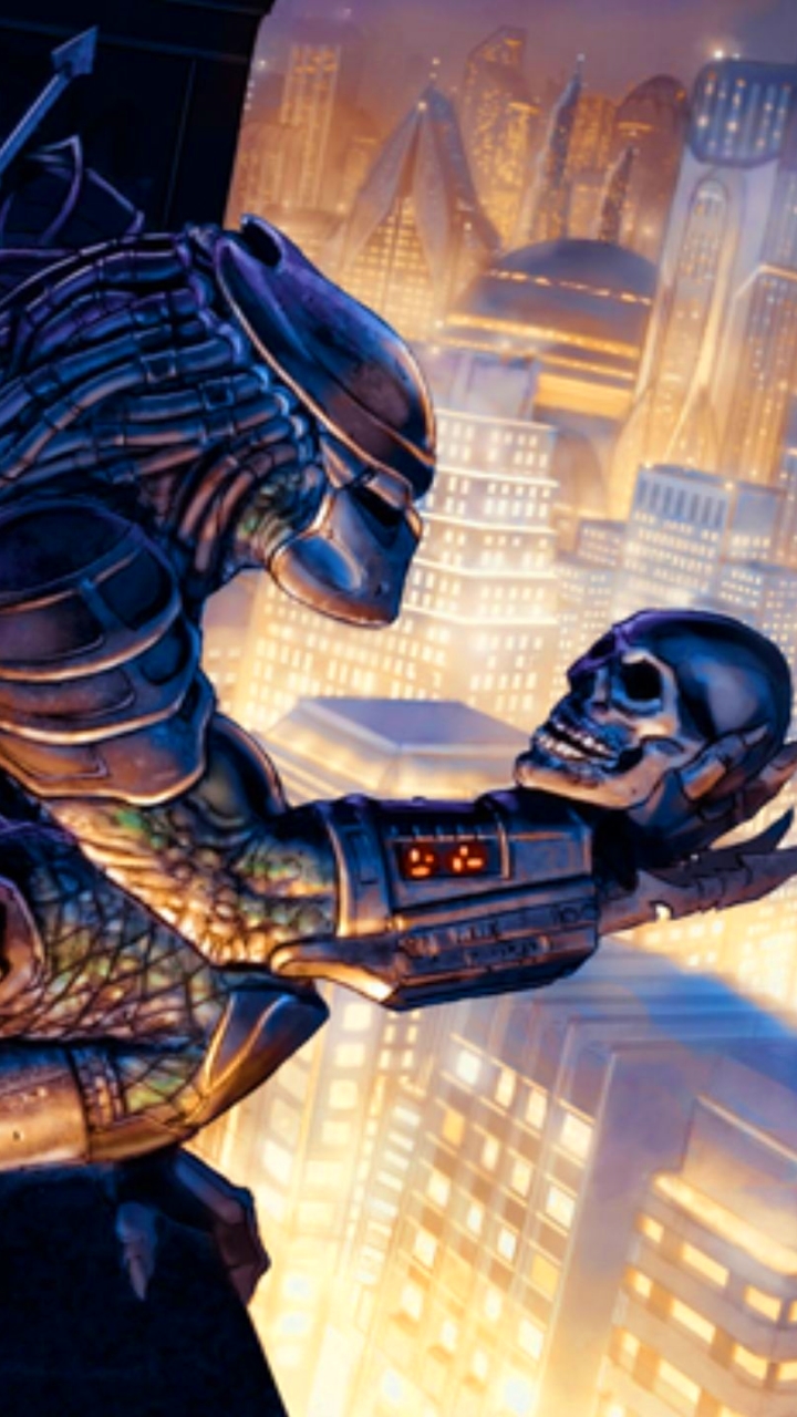 Sci Fi Predator Phone Wallpaper