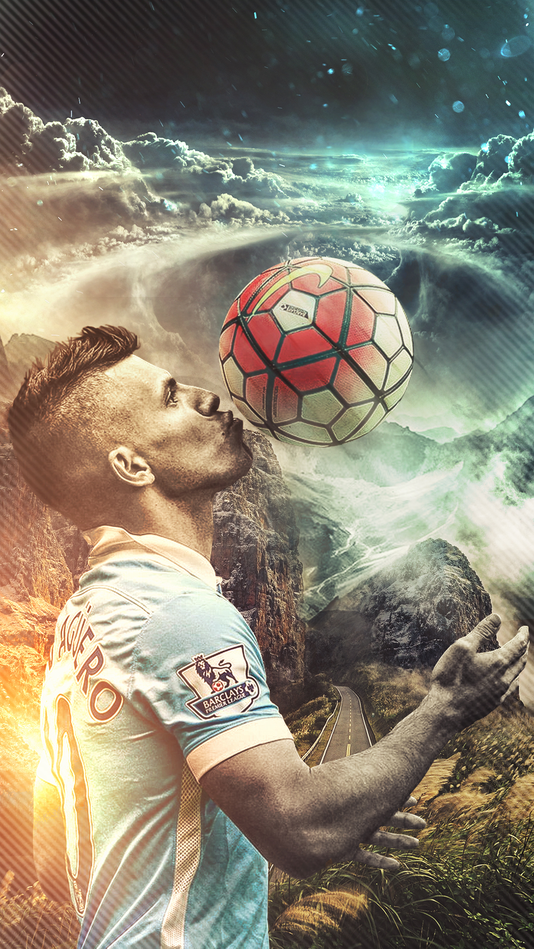 Sergio Leonel "Kun" Agüero - Manchester City by Isa Kerimov