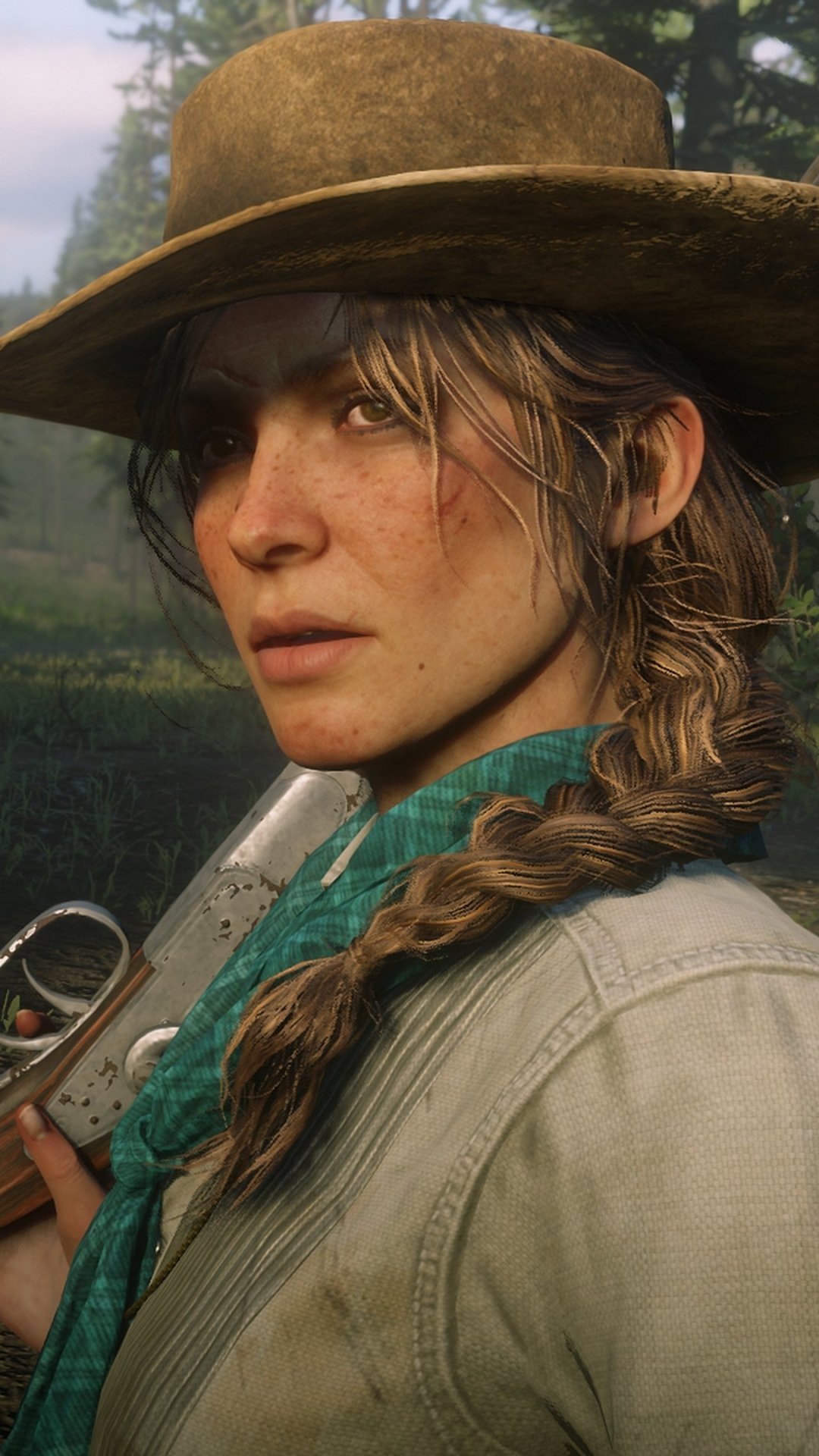 Download Sadie Adler Video Game Red Dead Redemption 2 Phone Wallpaper