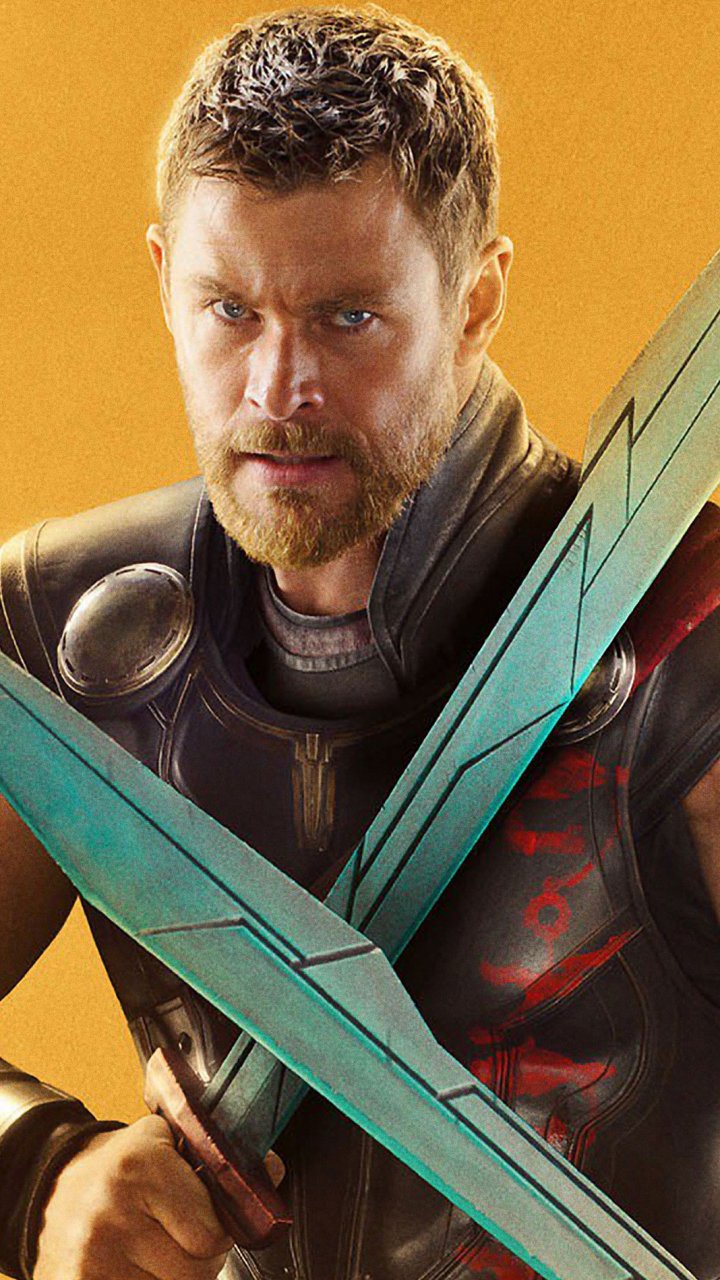 Download Thor Chris Hemsworth Movie Avengers: Infinity War Phone Wallpaper