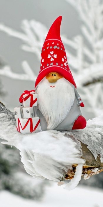 christmas ornaments holiday Christmas Phone Wallpaper