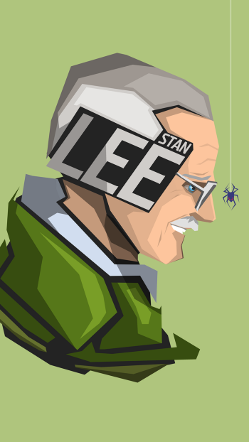 Celebrity Stan Lee Phone Wallpaper