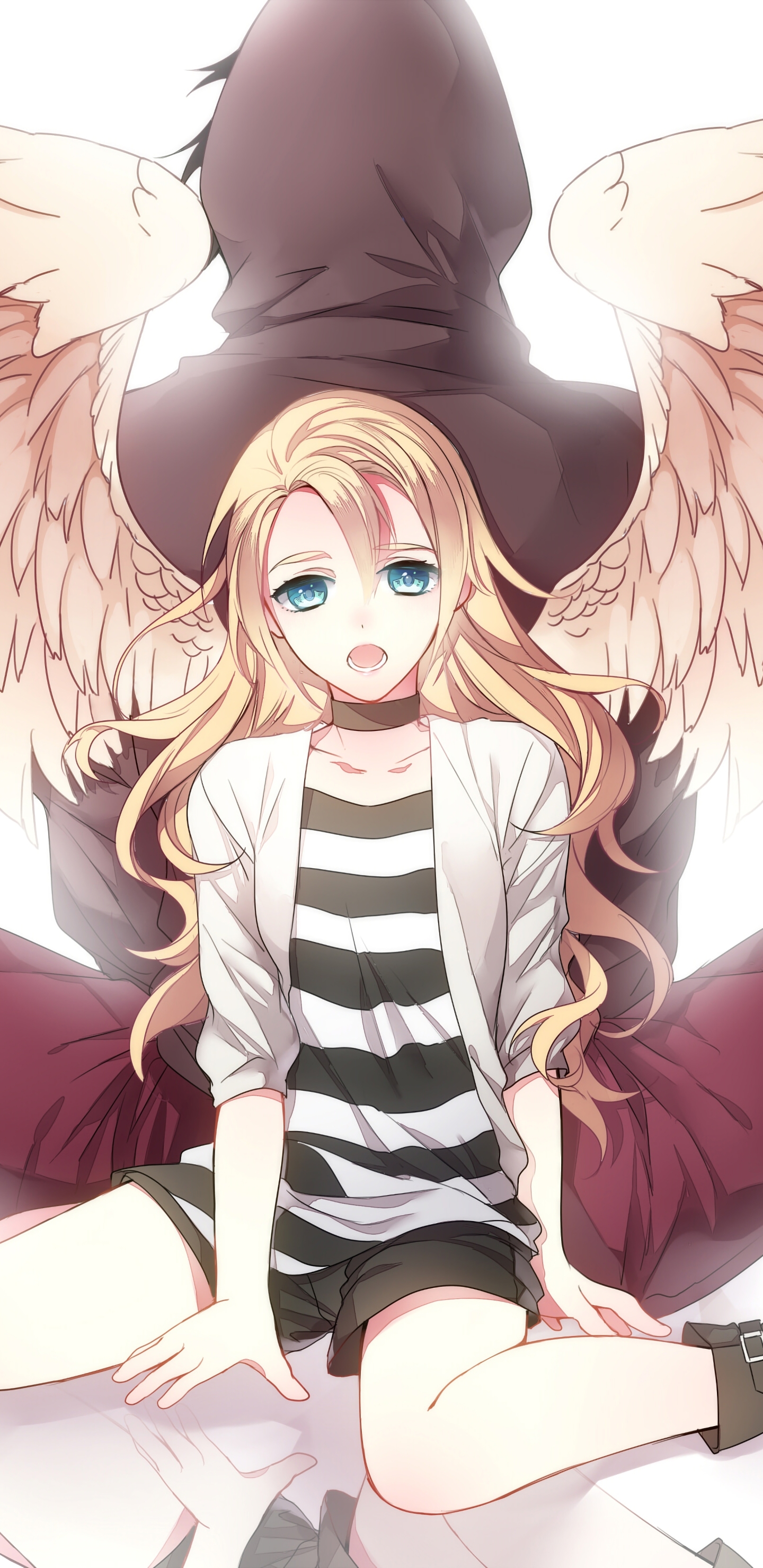 Angels Of Death Phone Wallpaper - Mobile Abyss