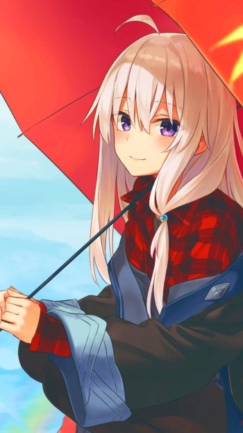 Wandering Witch: The Journey of Elaina Anime Phone Wallpaper