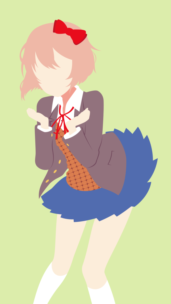 Sayori - Doki Doki Literature Club! by Sascha - Mobile Abyss