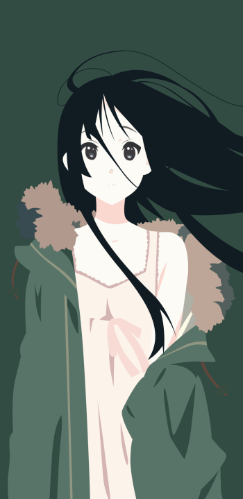 Mio Akiyama Anime K-ON! Phone Wallpaper