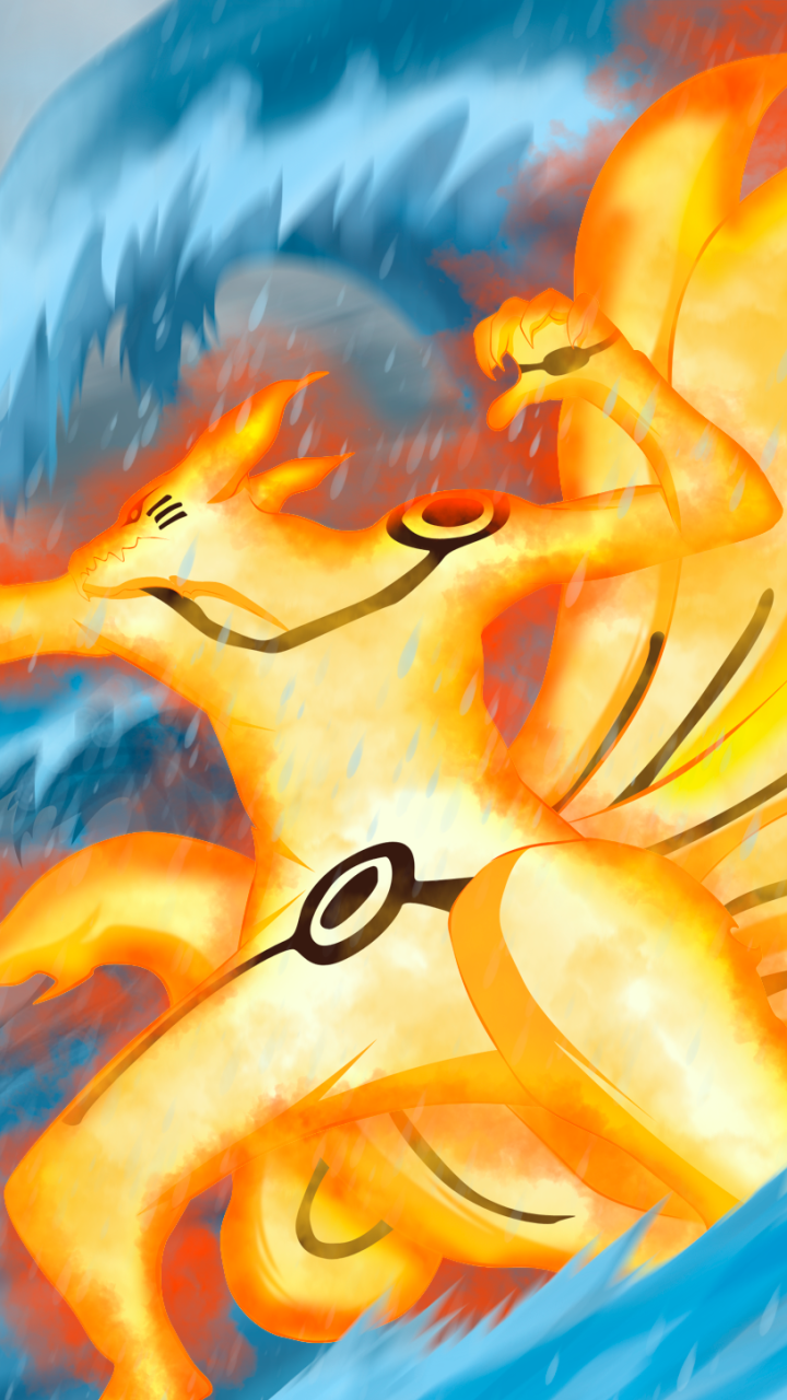 Download Kurama (Naruto) Anime Naruto Phone Wallpaper