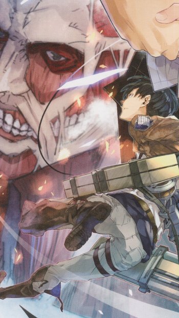 Eren Yeager Colossal Titan Anime Attack on Titan Phone Wallpaper