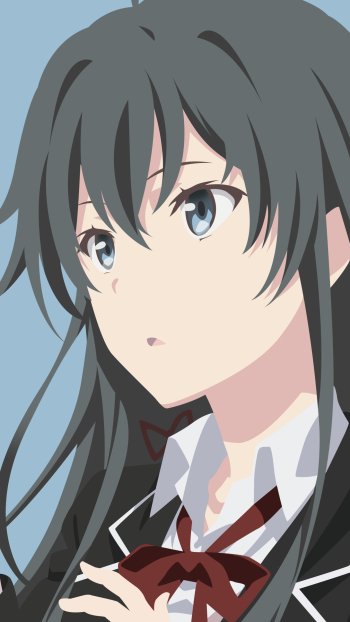 Yukino Yukinoshita Anime My Teen Romantic Comedy SNAFU Phone Wallpaper