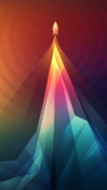 spaceship Sci Fi rocket Phone Wallpaper