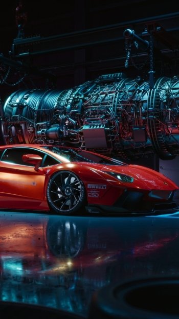 supercar vehicle car Lamborghini Lamborghini Aventador Lamborghini Aventador LP 700-4 Phone Wallpaper