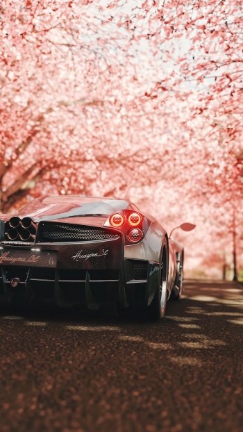 supercar Pagani vehicle Pagani Huayra Phone Wallpaper