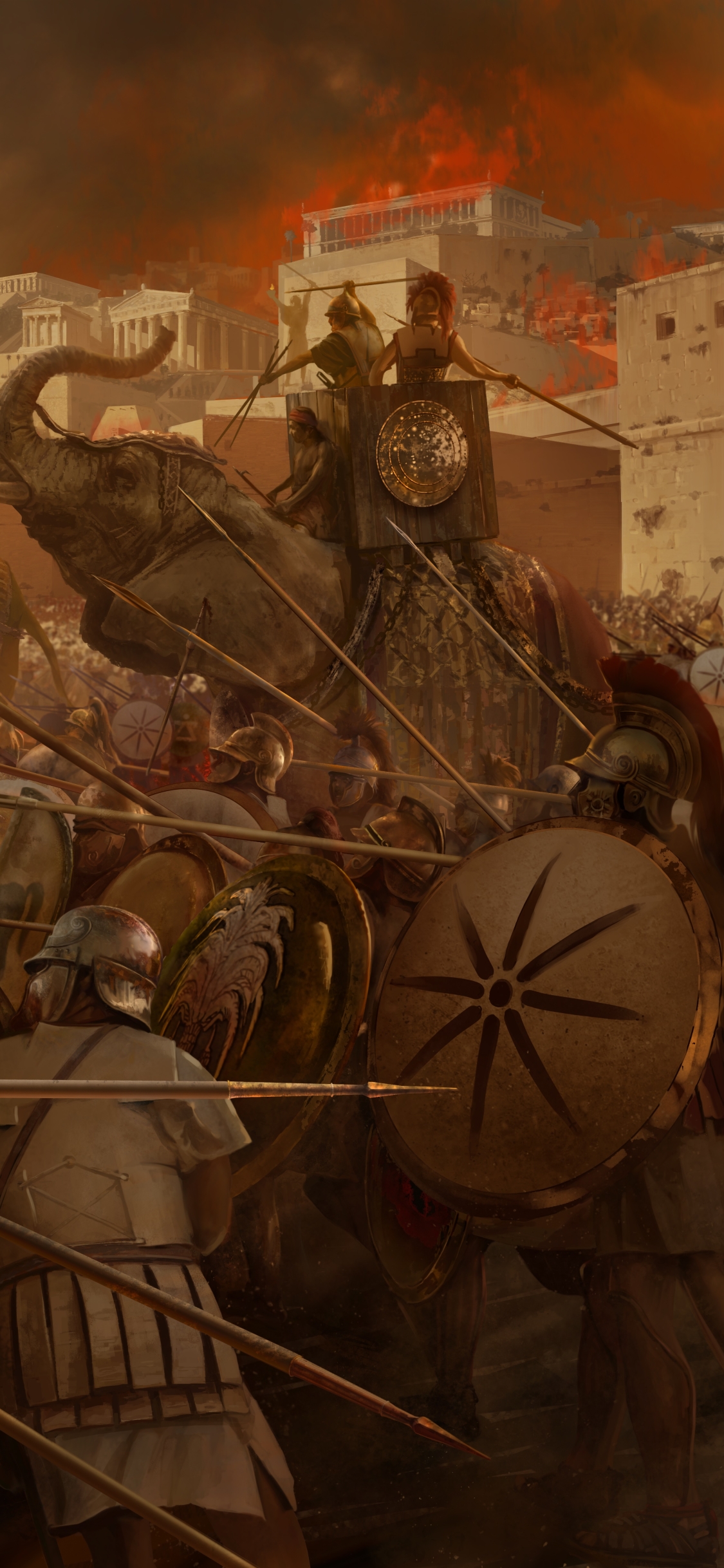 Total War: Rome II Phone Wallpaper