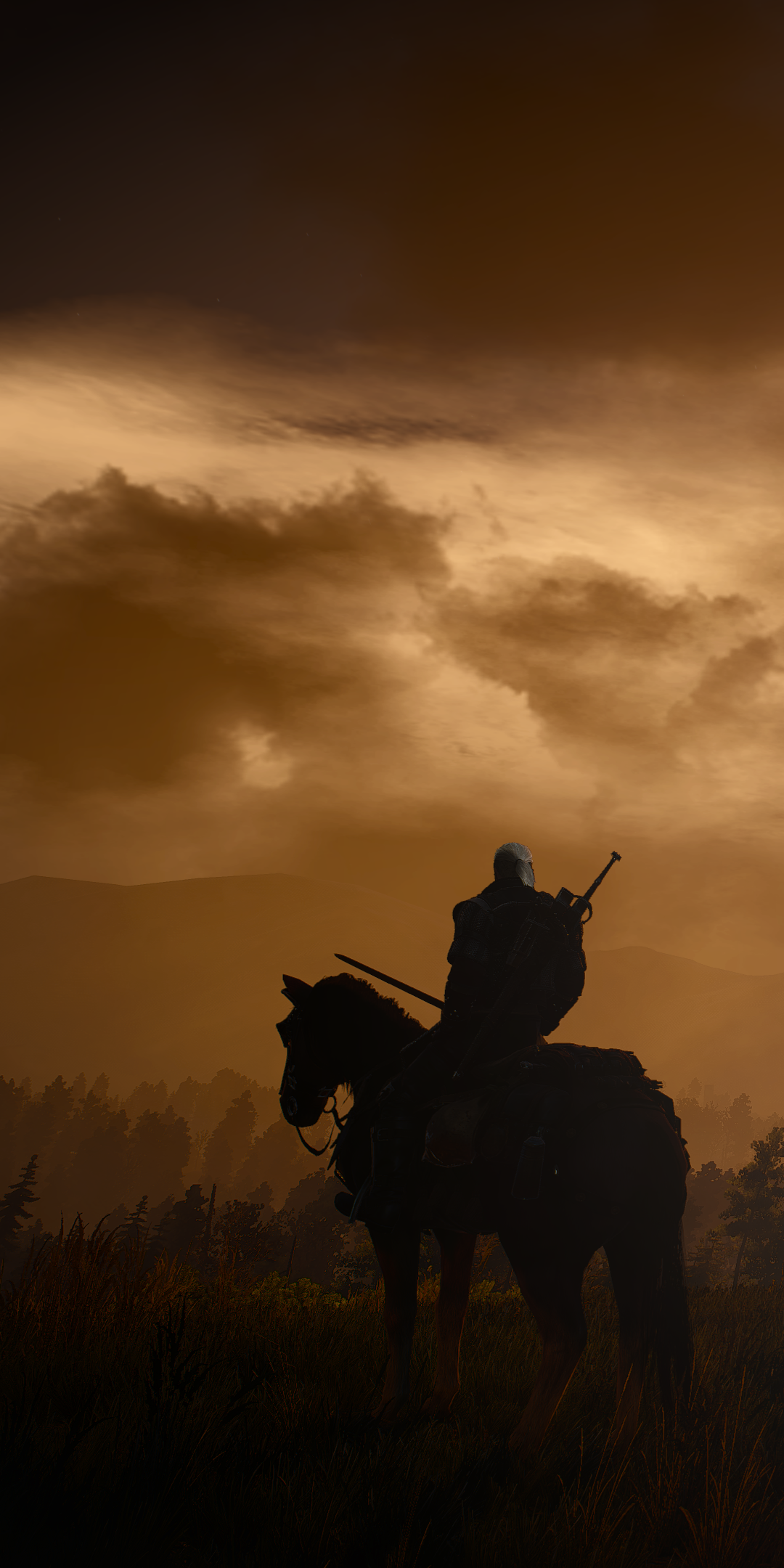 Download Geralt Of Rivia Video Game The Witcher 3: Wild Hunt Phone Wallpaper