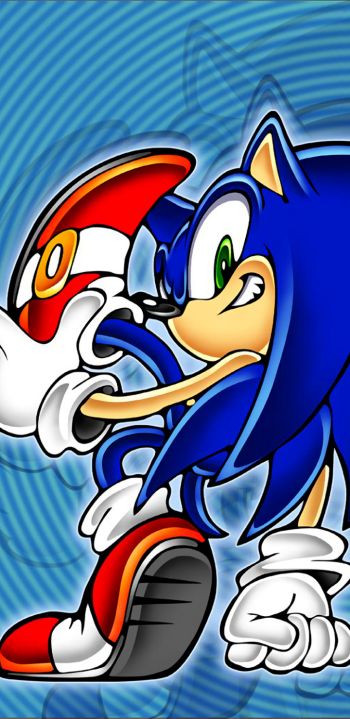 Sonic the Hedgehog video game Sonic Adventure Phone Wallpaper