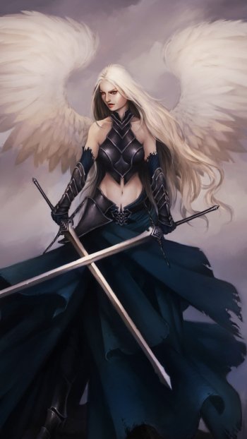  Fantasy Angel Warrior by Lucas Torquato de Resende