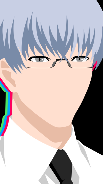 white hair Kishou Arima Tokyo Ghoul Tokyo Ghoul √A minimalist Anime Tokyo Ghoul:re minimalist anime Phone Wallpaper