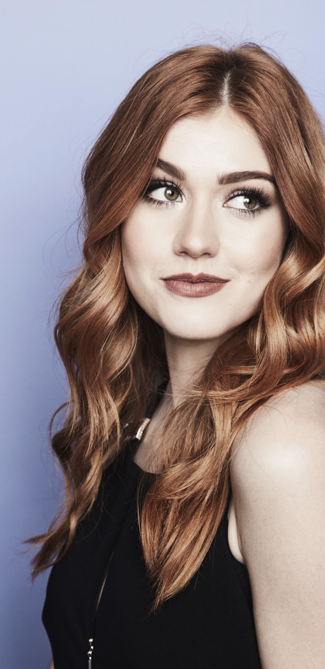 Download Redhead Actress Celebrity Katherine McNamara Phone Wallpaper ...