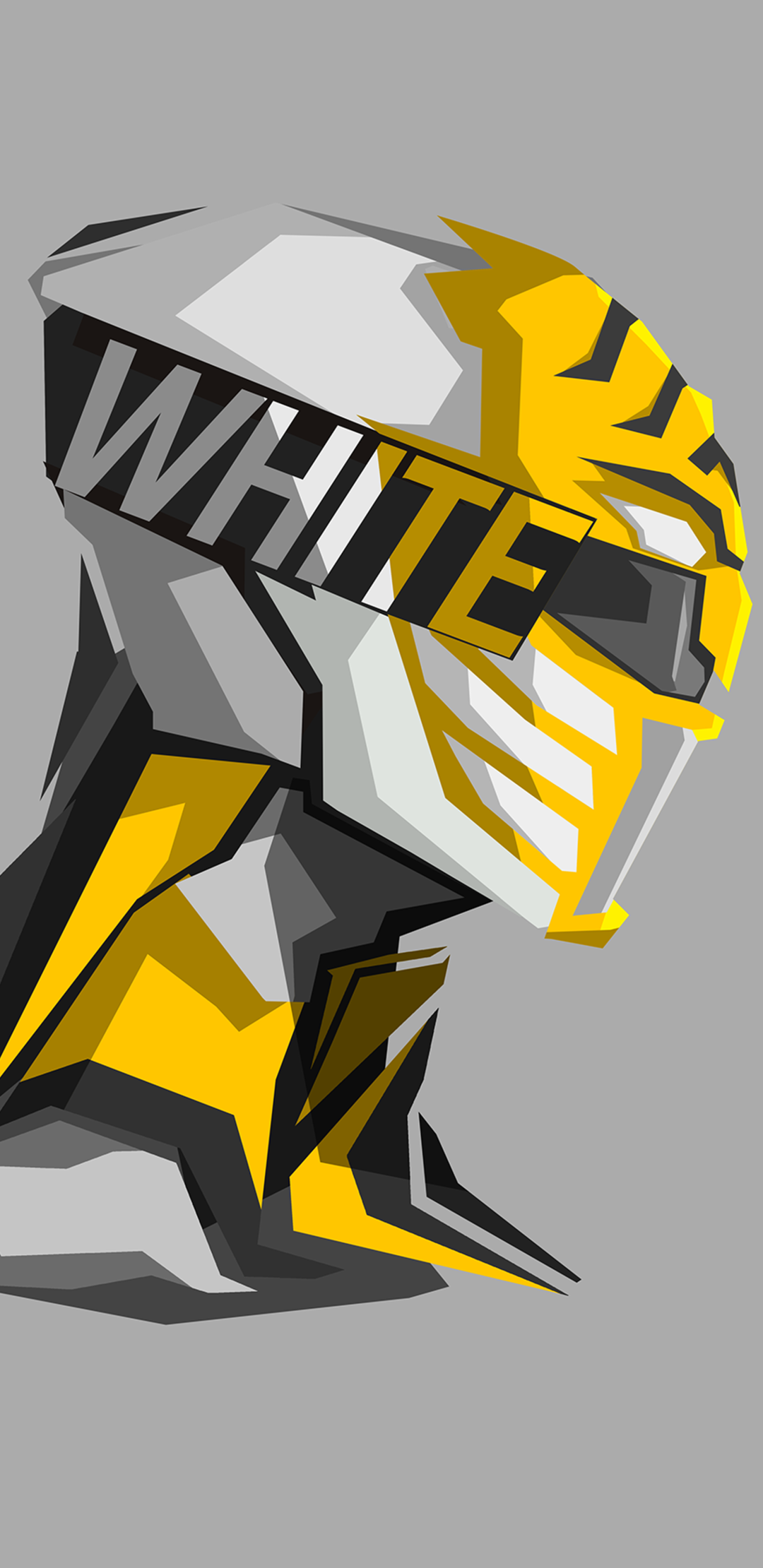 Download White Ranger TV Show Power Rangers Phone Wallpaper