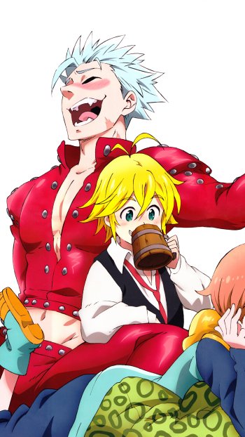 Ban (The Seven Deadly Sins) Meliodas (The Seven Deadly Sins) Anime The Seven Deadly Sins Phone Wallpaper