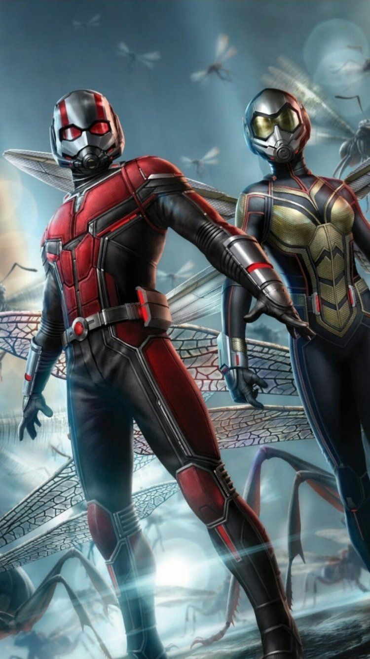 Download Wasp (Marvel Comics) Ant-Man Movie Ant-Man And The Wasp Phone Wallpaper